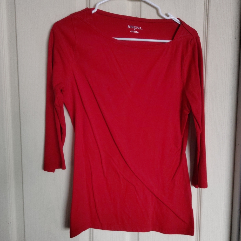 Cute boat neck top